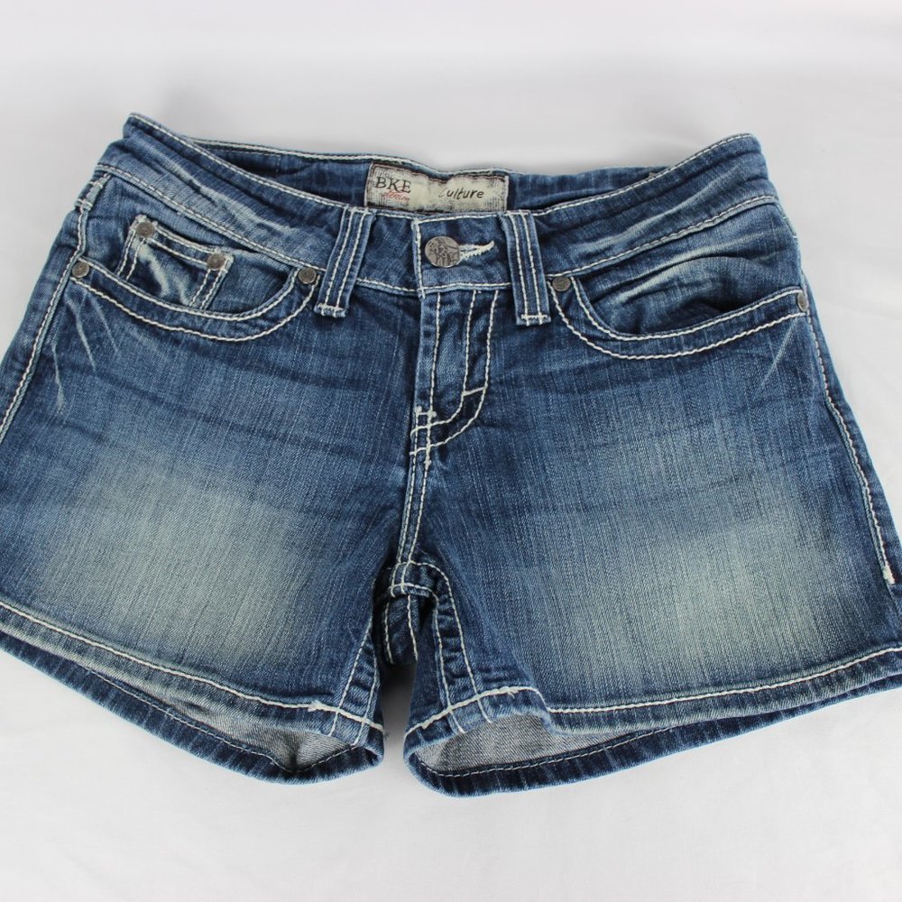 BKE Blue Denim Jean Shorts